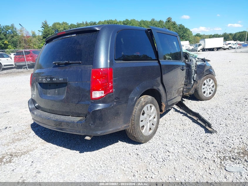 Vin: 2c4rdgbg0er239009, lot: 46689751, dodge grand caravan se 20144