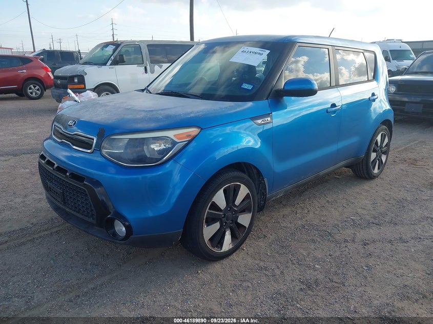 Vin: kndjp3a51g7301261, lot: 46689774, kia soul + 20162