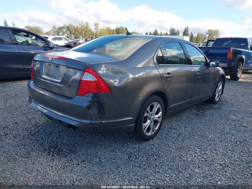 2012 FORD FUSION auction photo 4