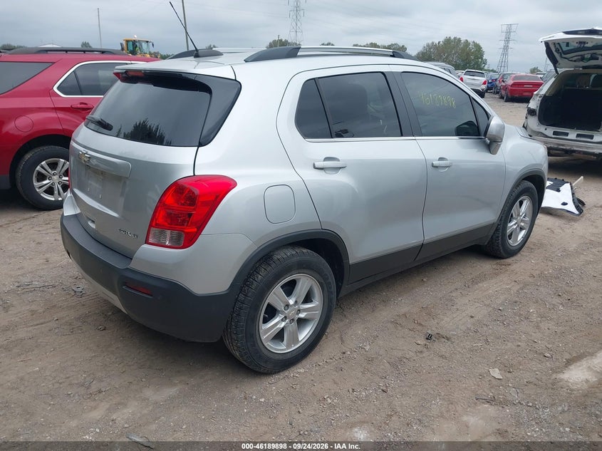 Vin: 3gncjlsb1gl258607, lot: 46689782, chevrolet trax lt 20164