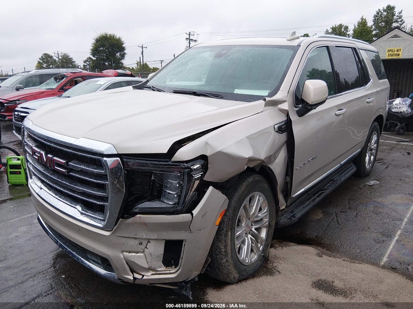 Vin: 1gks2bkd5mr323349, lot: 46689783, gmc yukon 4wd slt 20212