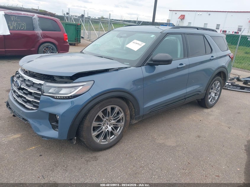 Vin: 1fmuk8dh1tga13230, lot: 46689799, ford explorer active 20262