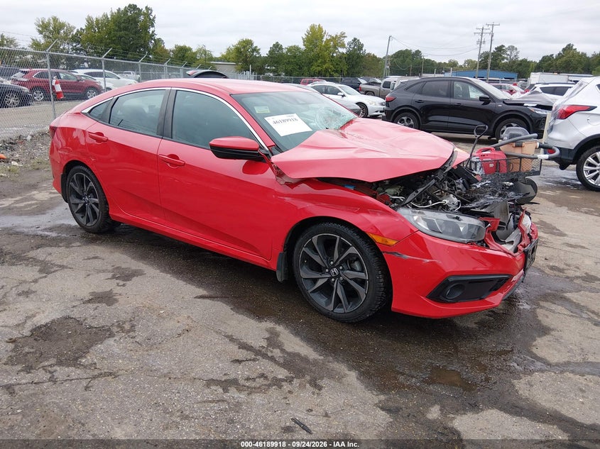 Vin: 2hgfc2f83kh517139, lot: 46689801, honda civic sport 2019 img_1