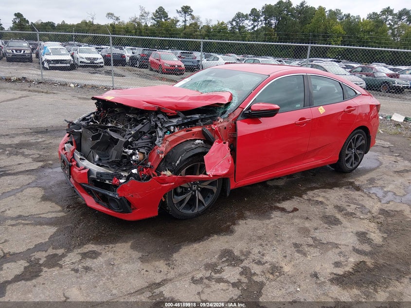 Vin: 2hgfc2f83kh517139, lot: 46689801, honda civic sport 20192