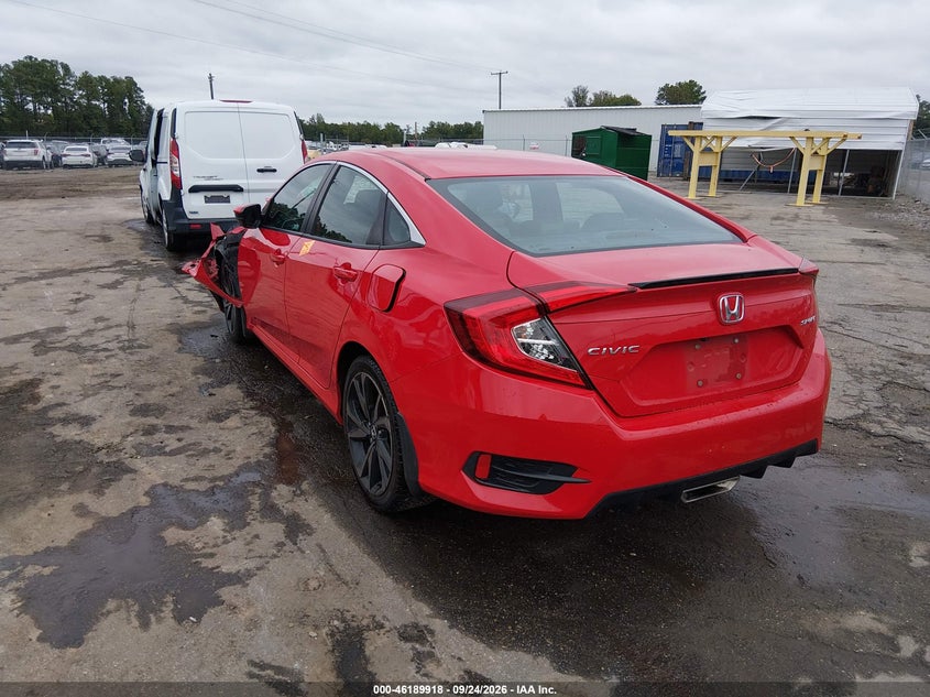 Vin: 2hgfc2f83kh517139, lot: 46689801, honda civic sport 20193