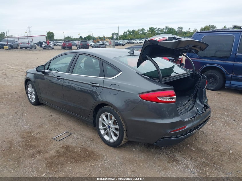 Vin: 3fa6p0hd9kr112589, lot: 46689830, ford fusion se 20193