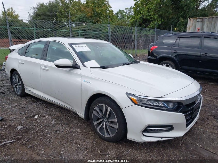 2018 Honda Accord Hybrid Ex, Rear, IAAI, VIN 1HGCV3F42JA004395