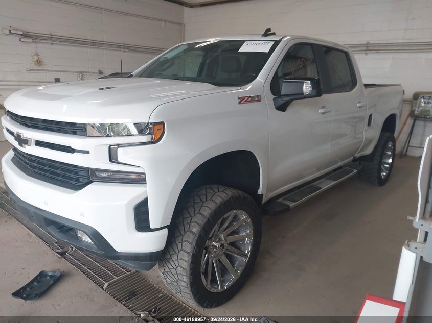 Vin: 3gcuyeel5lg281304, lot: 46689841, chevrolet silverado 1500 4wd  standard bed rst 20202