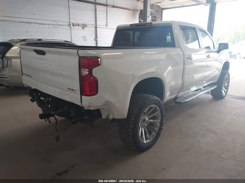 Vin: 3gcuyeel5lg281304, lot: 46689841, chevrolet silverado 1500 4wd  standard bed rst 20204