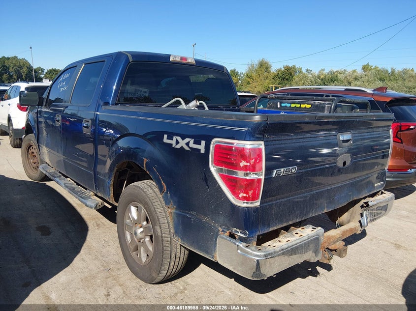 Vin: 1ftfw1ef3bfd23972, lot: 46689842, ford f-150 xlt 20113