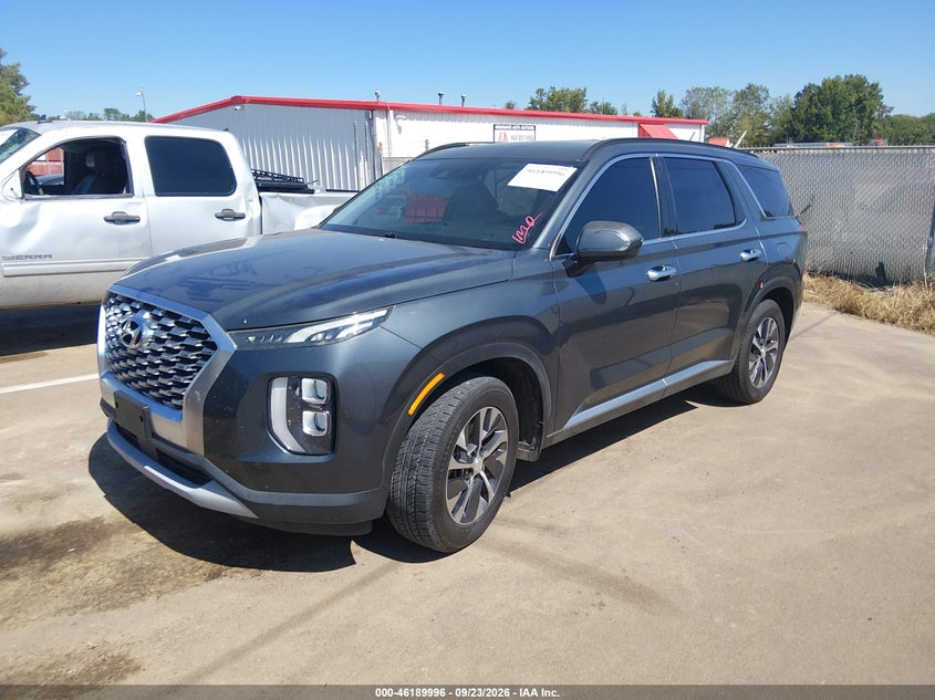 Vin: km8r24he7lu135025, lot: 46689880, hyundai palisade sel 20202