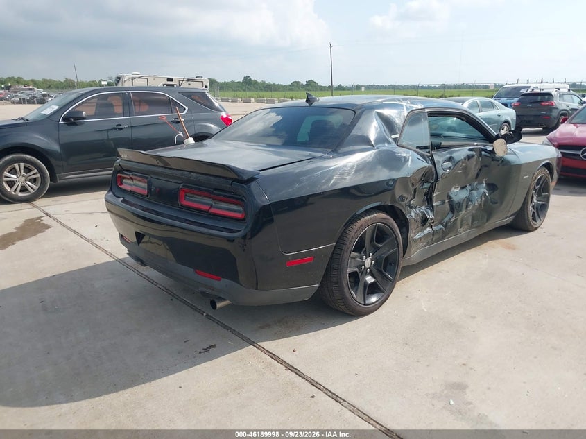 Vin: 2c3cdzat8fh708861, lot: 46689882, dodge challenger r/t 20154