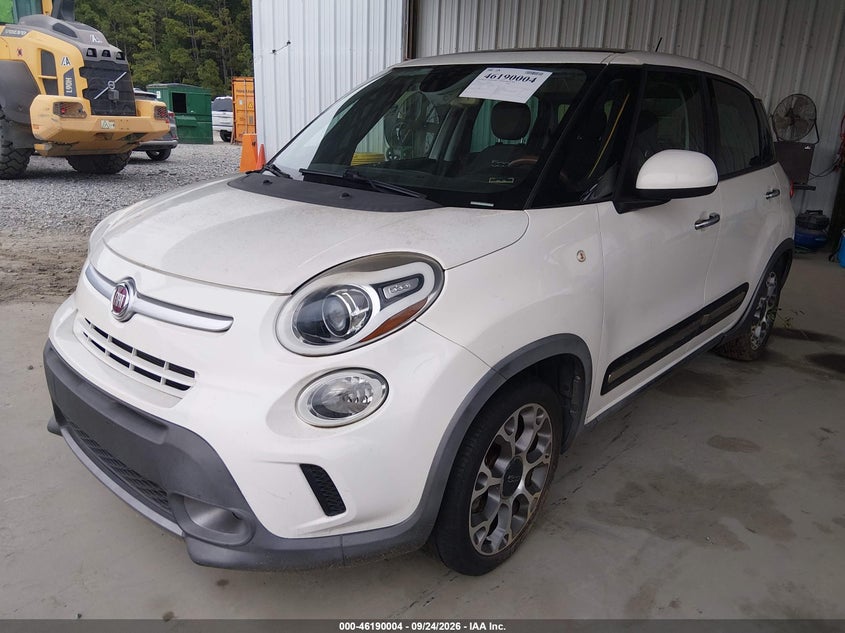 Vin: zfbcfadh2ez012433, lot: 46689888, fiat 500l trekking 20142