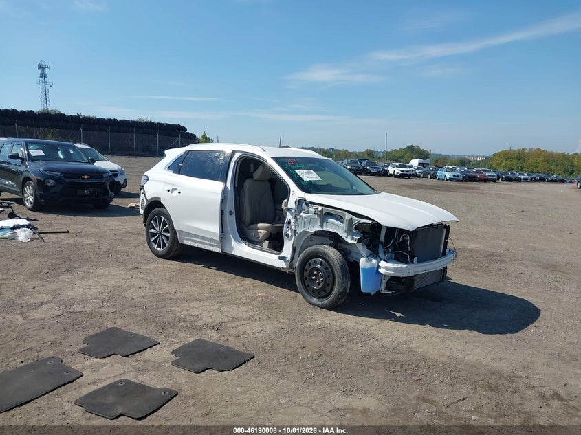 Vin: 2lmpj8j92nbl24970, lot: 46689892, lincoln nautilus standard 20221