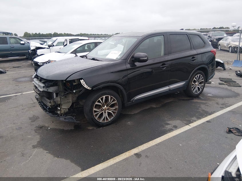 Vin: ja4az3a3xhz049227, lot: 46689893, mitsubishi outlander se/sel 20172