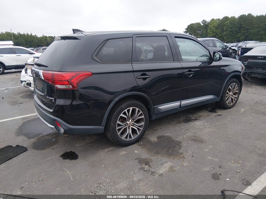 Vin: ja4az3a3xhz049227, lot: 46689893, mitsubishi outlander se/sel 20174