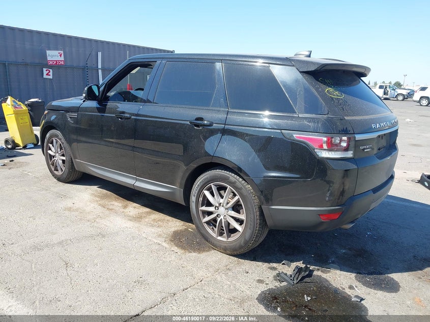 Vin: salwg2fv6ha676438, lot: 46689901, land rover range rover sport 3.0l v6 supercharged se 20173