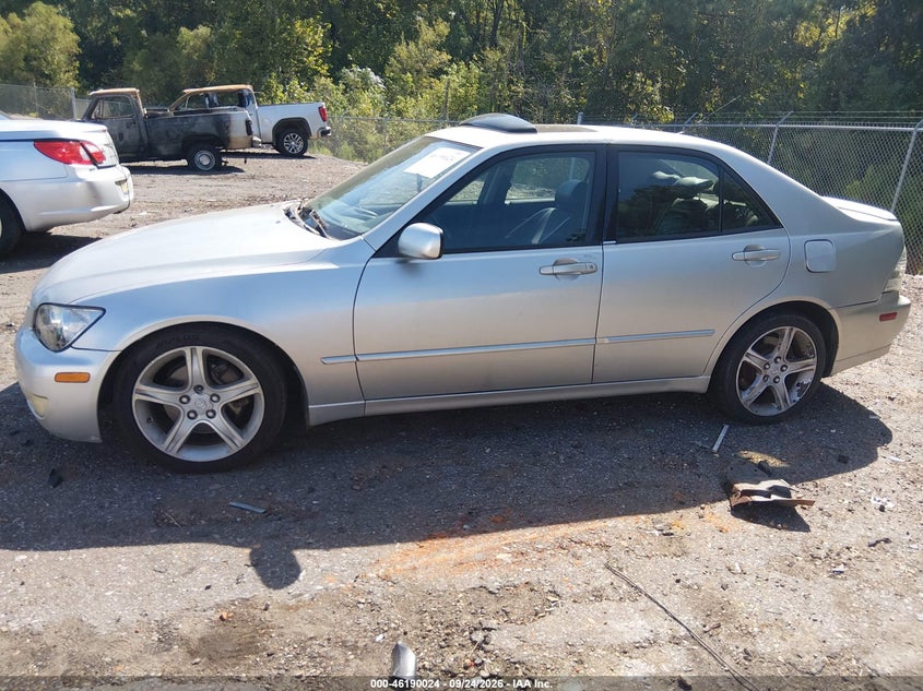 LEXUS IS 300 2002 VIN JTHBD192720057336