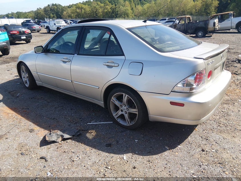 LEXUS IS 300 2002 VIN JTHBD192720057336