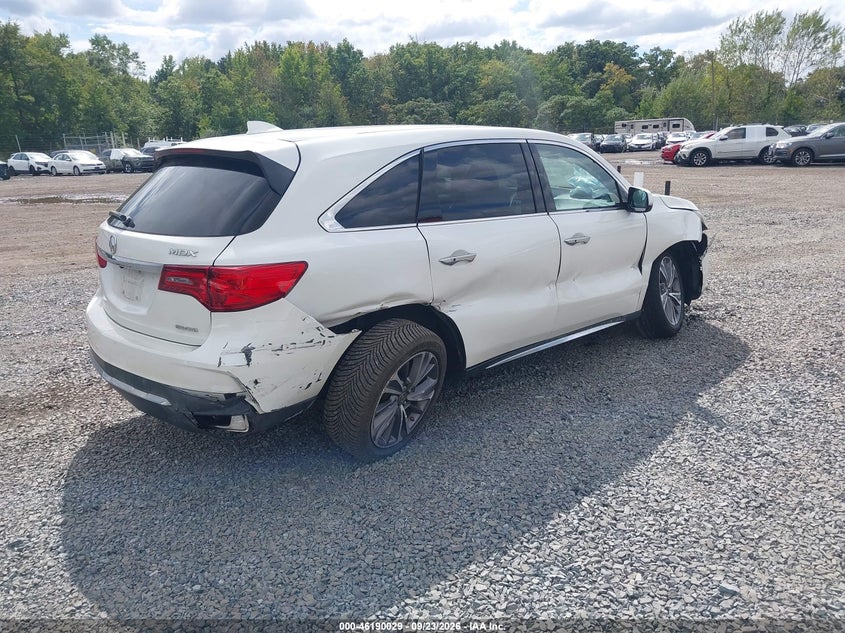 Vin: 5j8yd4h50jl023293, lot: 46689913, acura mdx technology package   acurawatch plus pkg 20184