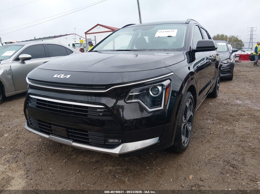 Vin: kndcr3le3s5253363, lot: 46689915, kia niro ex touring 20252