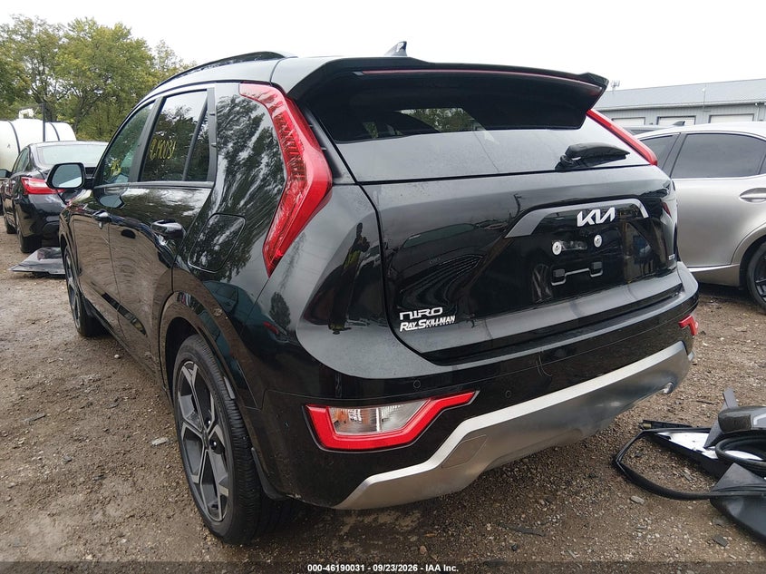 Vin: kndcr3le3s5253363, lot: 46689915, kia niro ex touring 20253
