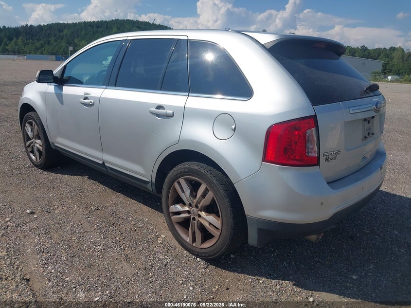 Vin: 2fmdk3kc5cba72637, lot: 46689960, ford edge limited 20123