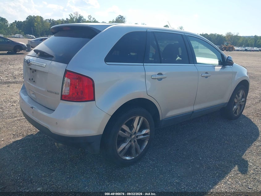 Vin: 2fmdk3kc5cba72637, lot: 46689960, ford edge limited 20124