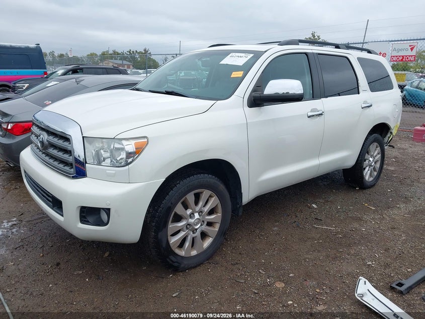 Vin: 5tddw5g19fs117268, lot: 46689963, toyota sequoia platinum 5.7l v8 20152