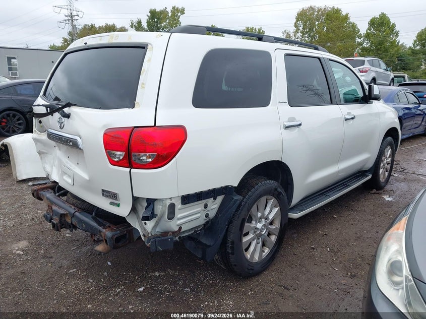 Vin: 5tddw5g19fs117268, lot: 46689963, toyota sequoia platinum 5.7l v8 20154