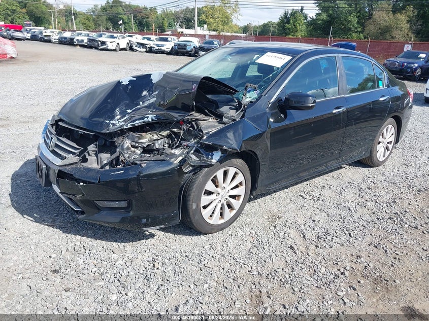 Vin: 1hgcr2f86ea048200, lot: 46689965, honda accord ex-l 20142