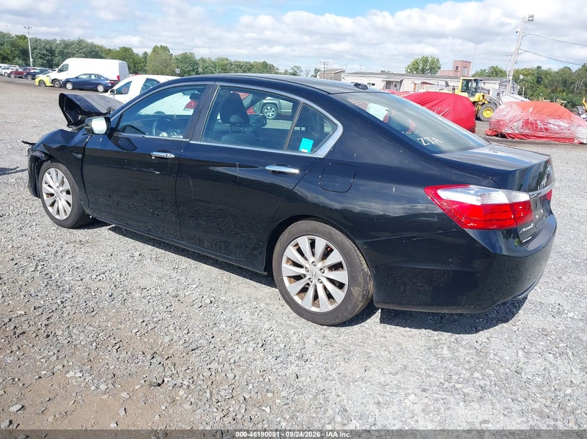 Vin: 1hgcr2f86ea048200, lot: 46689965, honda accord ex-l 20143