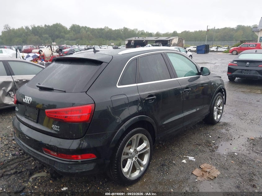 Vin: wa1gccfs8hr001883, lot: 46689975, audi q3 2.0t premium 20174
