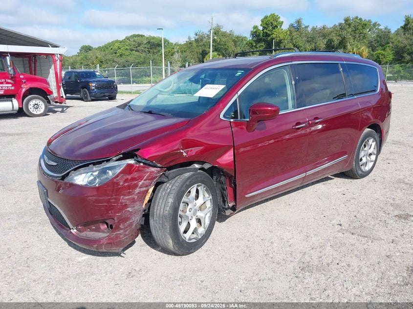Vin: 2c4rc1bg3jr171914, lot: 46689977, chrysler pacifica touring l 20182