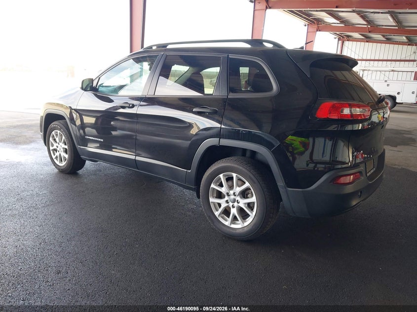 Vin: 1c4pjmab8hw589911, lot: 46689979, jeep cherokee sport 4x4 20173