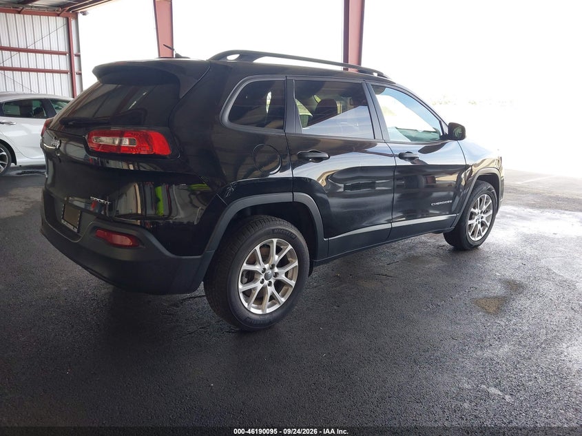 Vin: 1c4pjmab8hw589911, lot: 46689979, jeep cherokee sport 4x4 20174