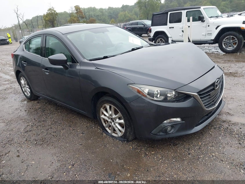 Vin: 3mzbm1w75fm204285, lot: 46689997, mazda mazda3 i grand touring 20151