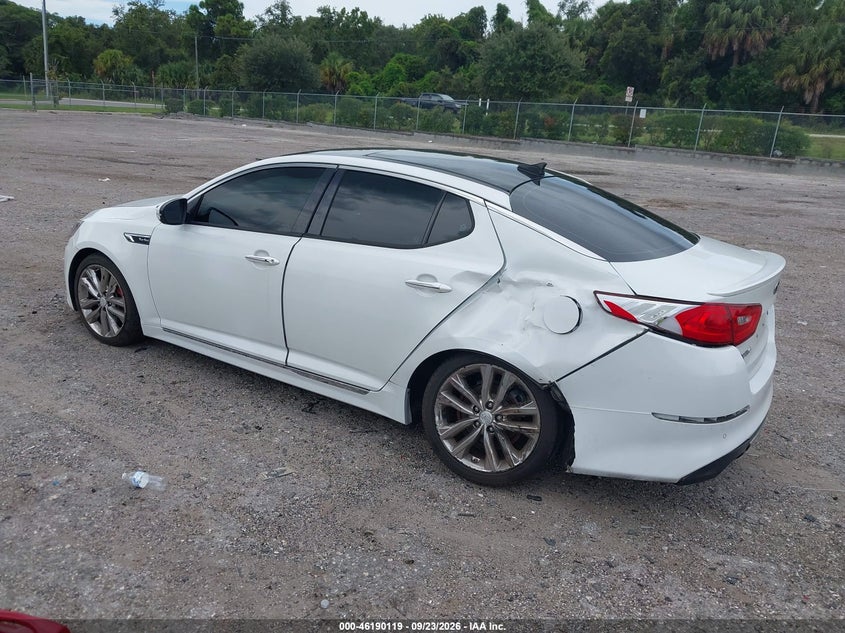 Vin: 5xxgr4a67eg276387, lot: 46690003, kia optima sxl turbo 20143
