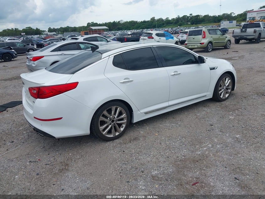 Vin: 5xxgr4a67eg276387, lot: 46690003, kia optima sxl turbo 20144