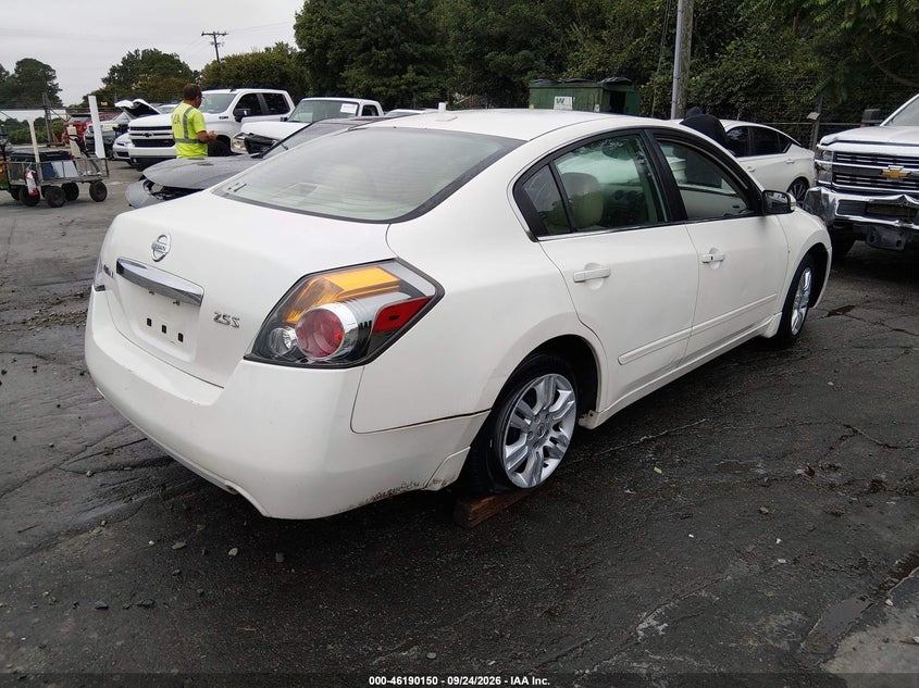 Vin: 1n4al2ap9cc152063, lot: 46690034, nissan altima 2.5 s 20124