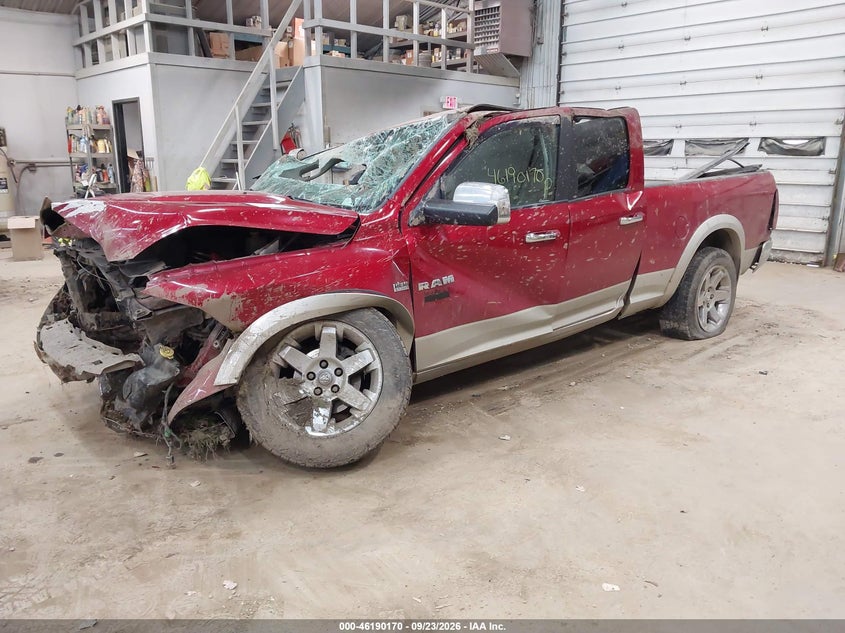 Vin: 1d7rv1gt3as235194, lot: 46690055, dodge ram 1500 laramie 20102