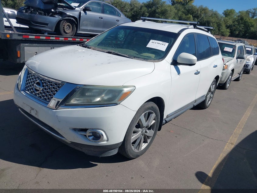 2013 Nissan Pathfinder, Удар ззаду, IAAI, VIN 5N1AR2MN6DC644310 — фото 2