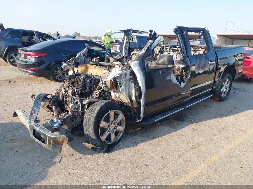 Vin: 1ftew1c46kke69433, lot: 46690090, ford f-150 xlt 20192