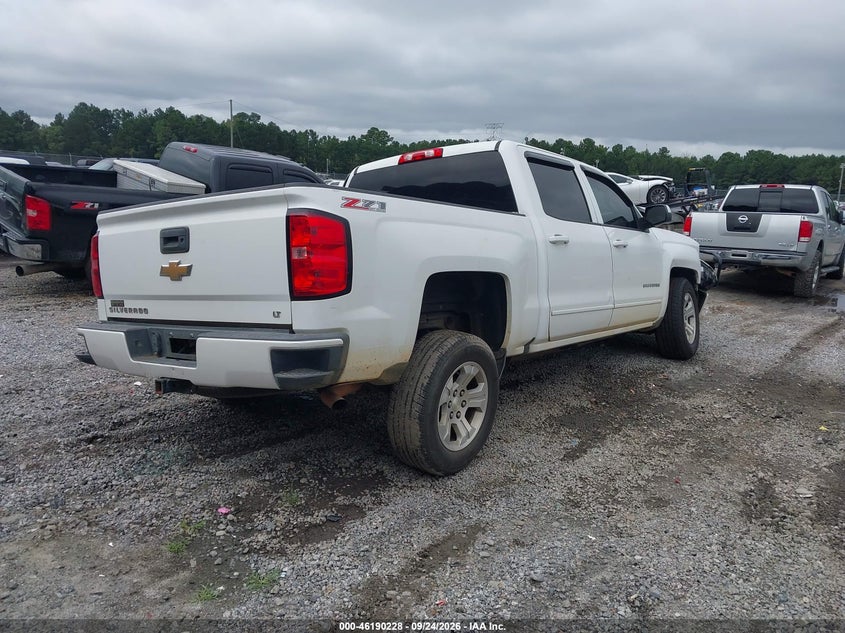 Vin: 3gcukrec4hg501919, lot: 46690112, chevrolet silverado 1500 2lt 20174