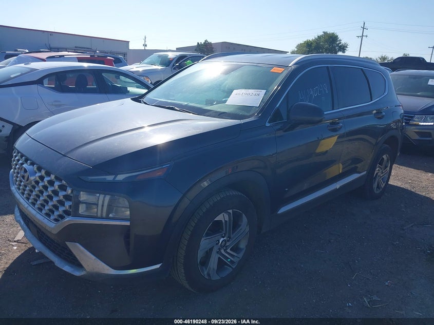 Vin: 5nms24ajxmh364384, lot: 46690133, hyundai santa fe sel 20212