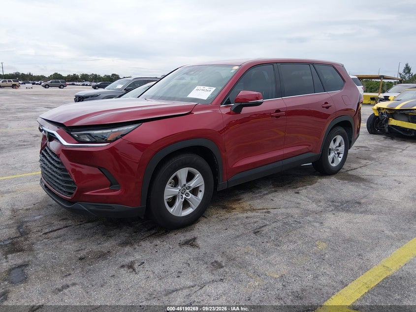 Vin: 5tdaaaa56ts038111, lot: 46690152, toyota grand highlander le 20262