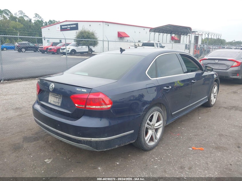 Vin: 1vwcn7a33cc079275, lot: 46690154, volkswagen passat 2.0l tdi sel premium 20124