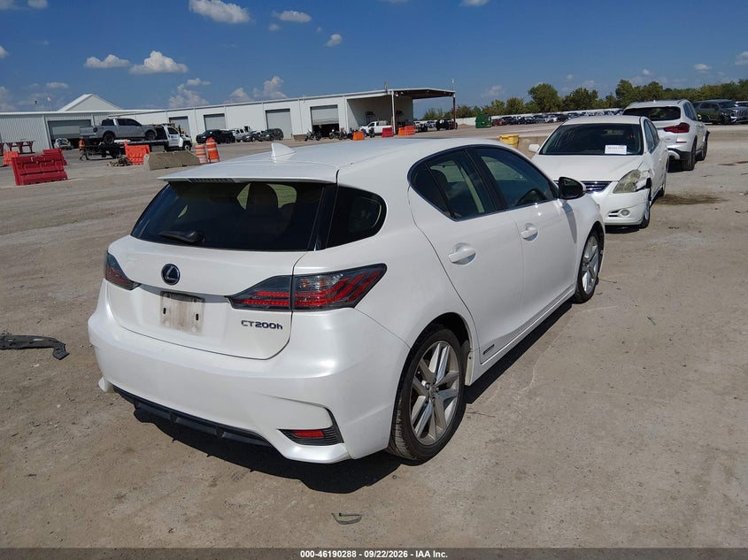 Vin: jthkd5bhxg2251960, lot: 46690172, lexus ct 200h hybrid 20164