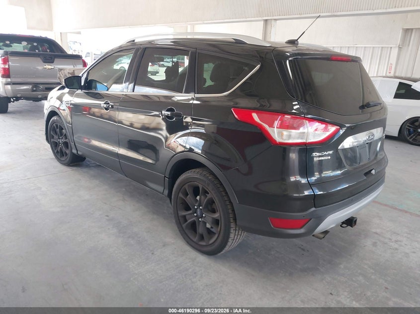 Vin: 1fmcu0jx0euc43851, lot: 46690179, ford escape titanium 20143