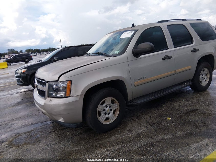 CHEVROLET TAHOE 2008 VIN 1GNFC13C98R138356